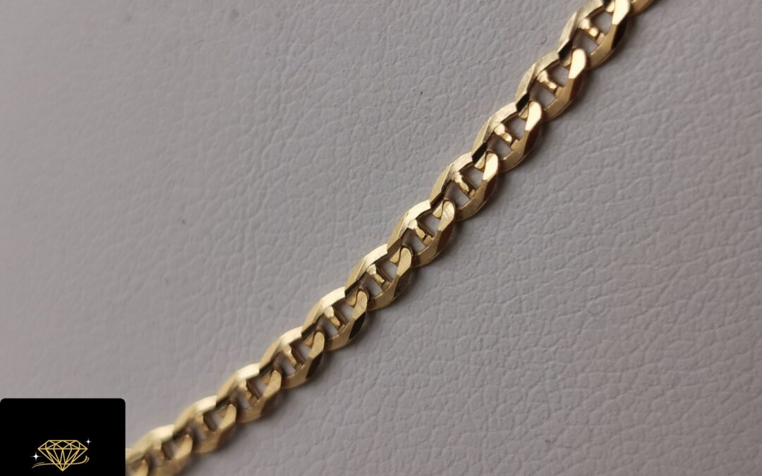 NOWY złoty łańcuszek Gucci pr. 585 – pełny – cena 1585zł