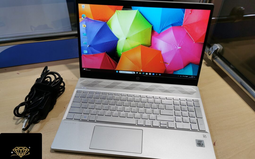 Laptop HP Pavilion 15-cs3153cl – 15,6 cala – i5-1035G1/12GB/512GB SSD – dotykowy ekran – cena 1450zł
