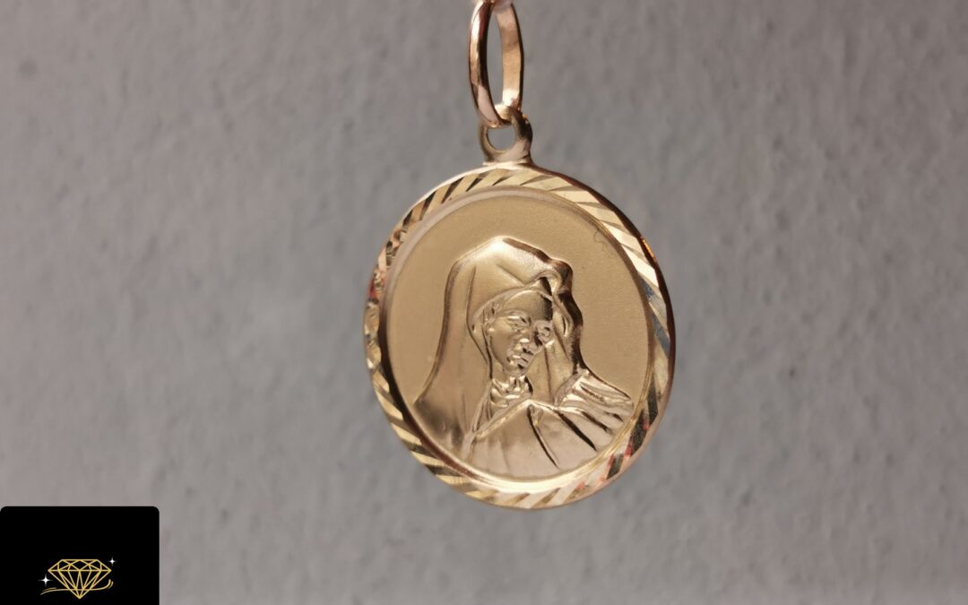 NOWA złota zawieszka / medalik pr. 585 – cena 390zł