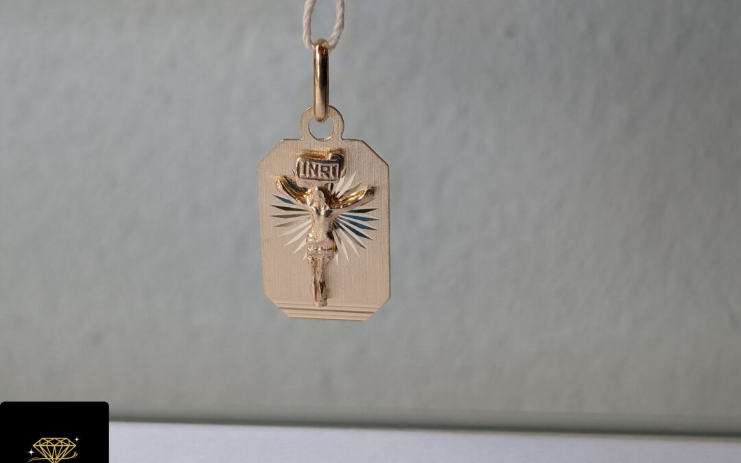 NOWA złota zawieszka / medalik pr. 585 – cena 399zł