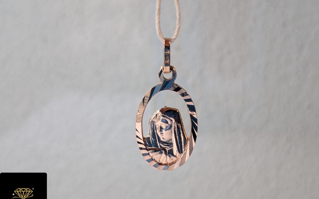 Złota zawieszka / medalik pr. 585 używana – cena 295zł