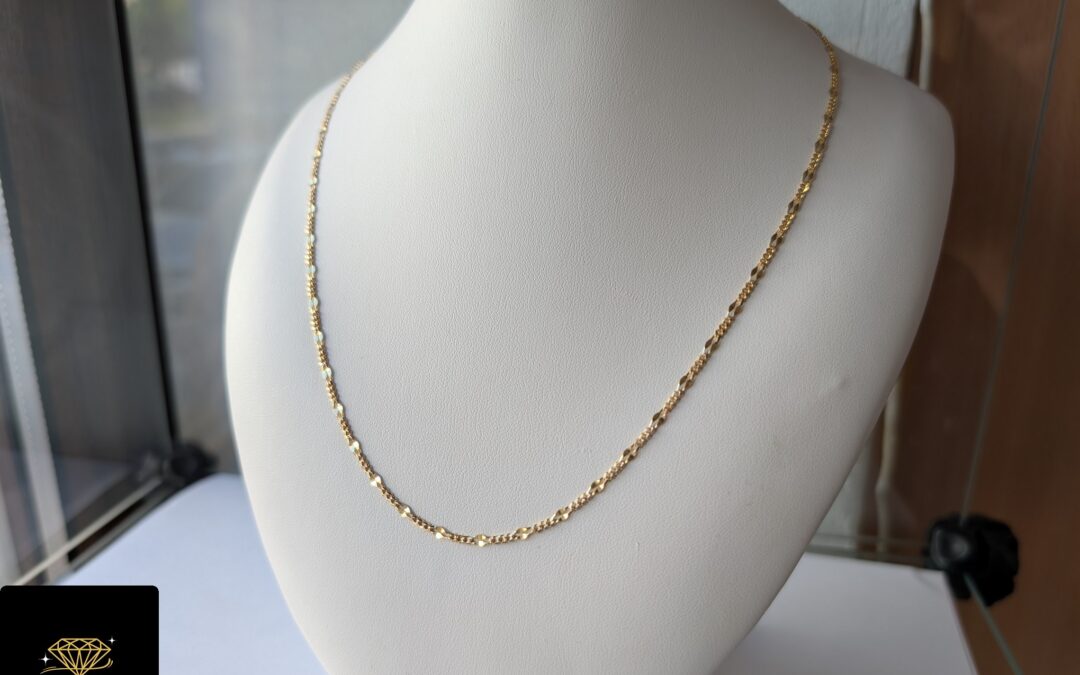 NOWY złoty łańcuszek pr. 585 – cena 1390zł