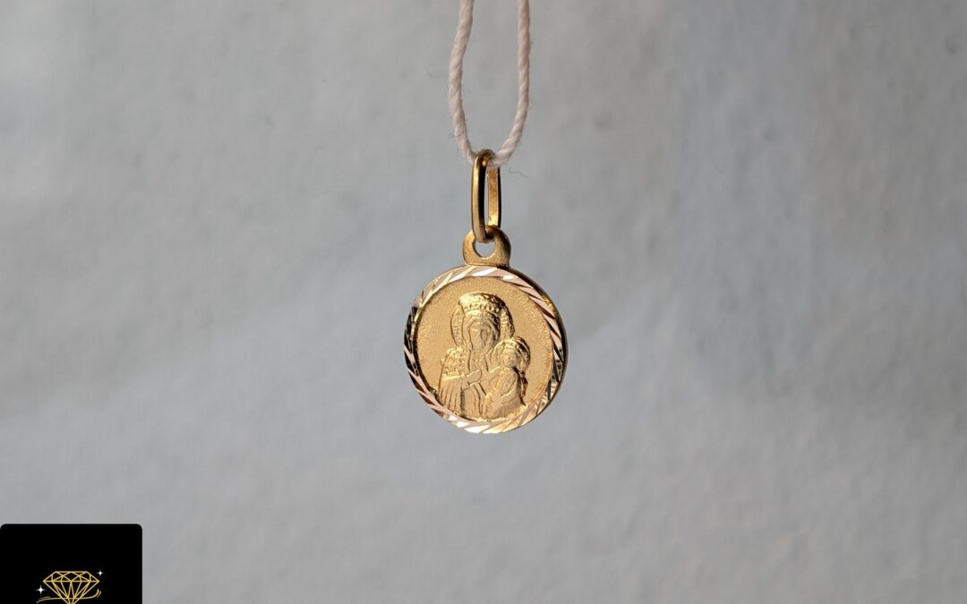 Złota zawieszka / medalik pr. 585 nieużywany – cena 320zł
