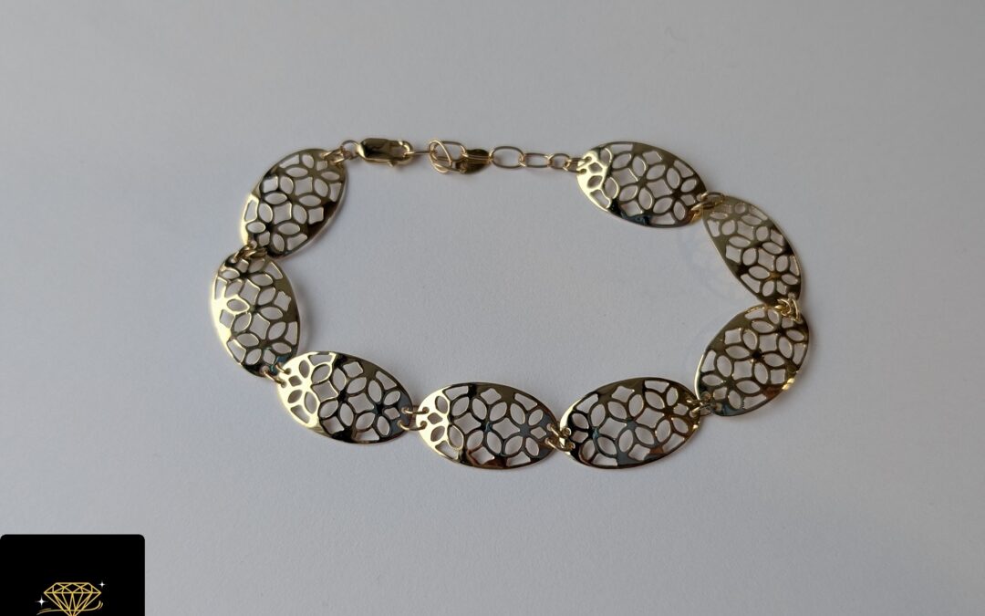 NOWA złota bransoletka pr. 585 – cena 2225zł