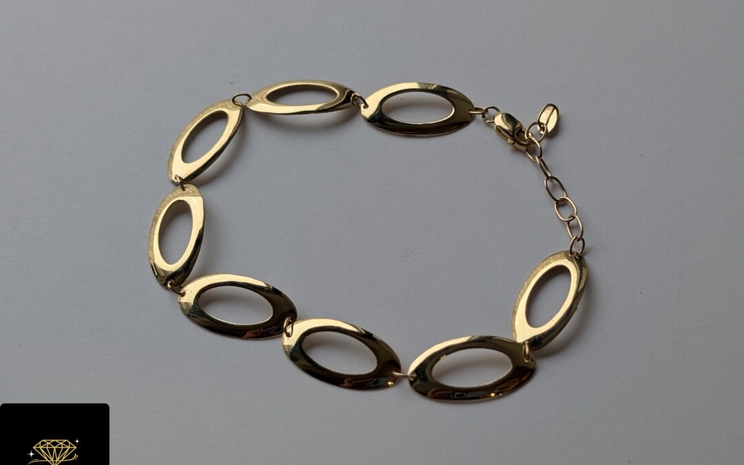 NOWA złota bransoletka pr. 585 – cena 2335zł