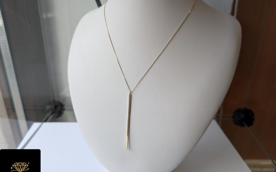 Złoty naszyjnik pr. 585 używany – cena 1090zł