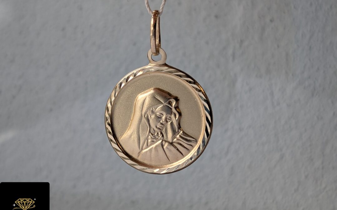 Złota zawieszka / medalik pr. 585 nieużywana – cena 595zł